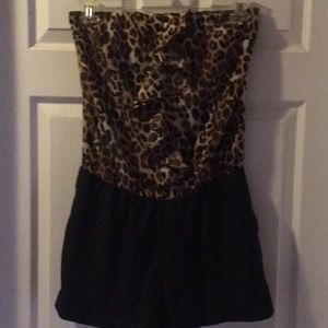 Express Halter Shorts Jumper